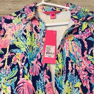 Lilly Pulitzer Jorgie Colorful Shorts Romper